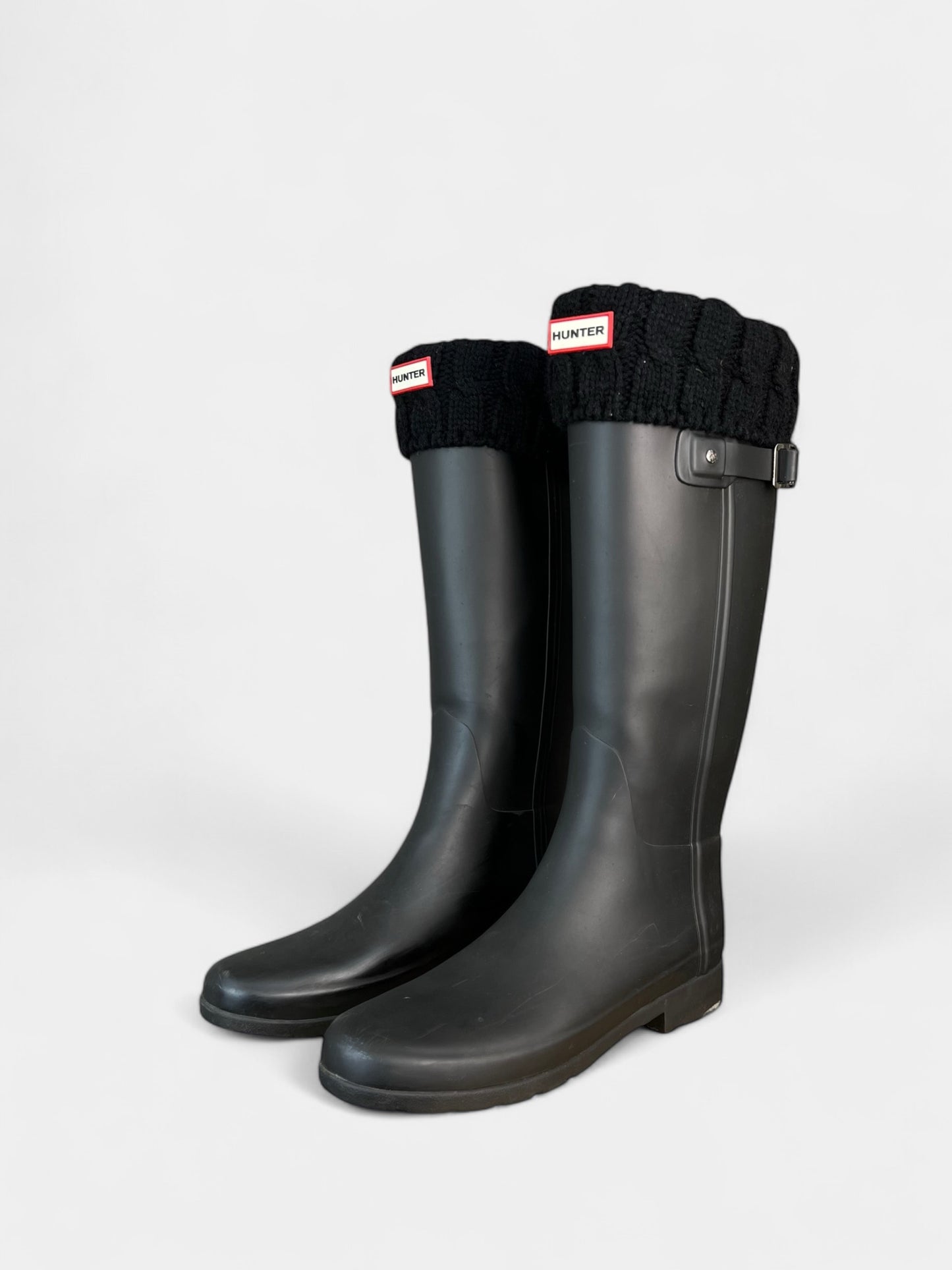 Bottes de pluie Hunter avec bas en polar, 10