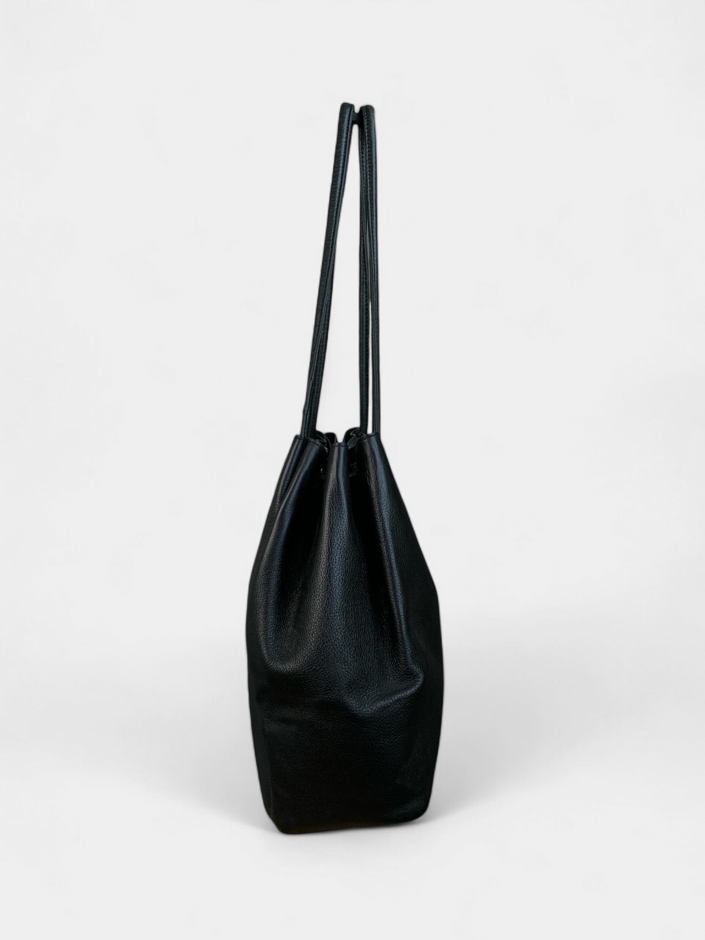 Sac à main en cuir, Noir Dkny