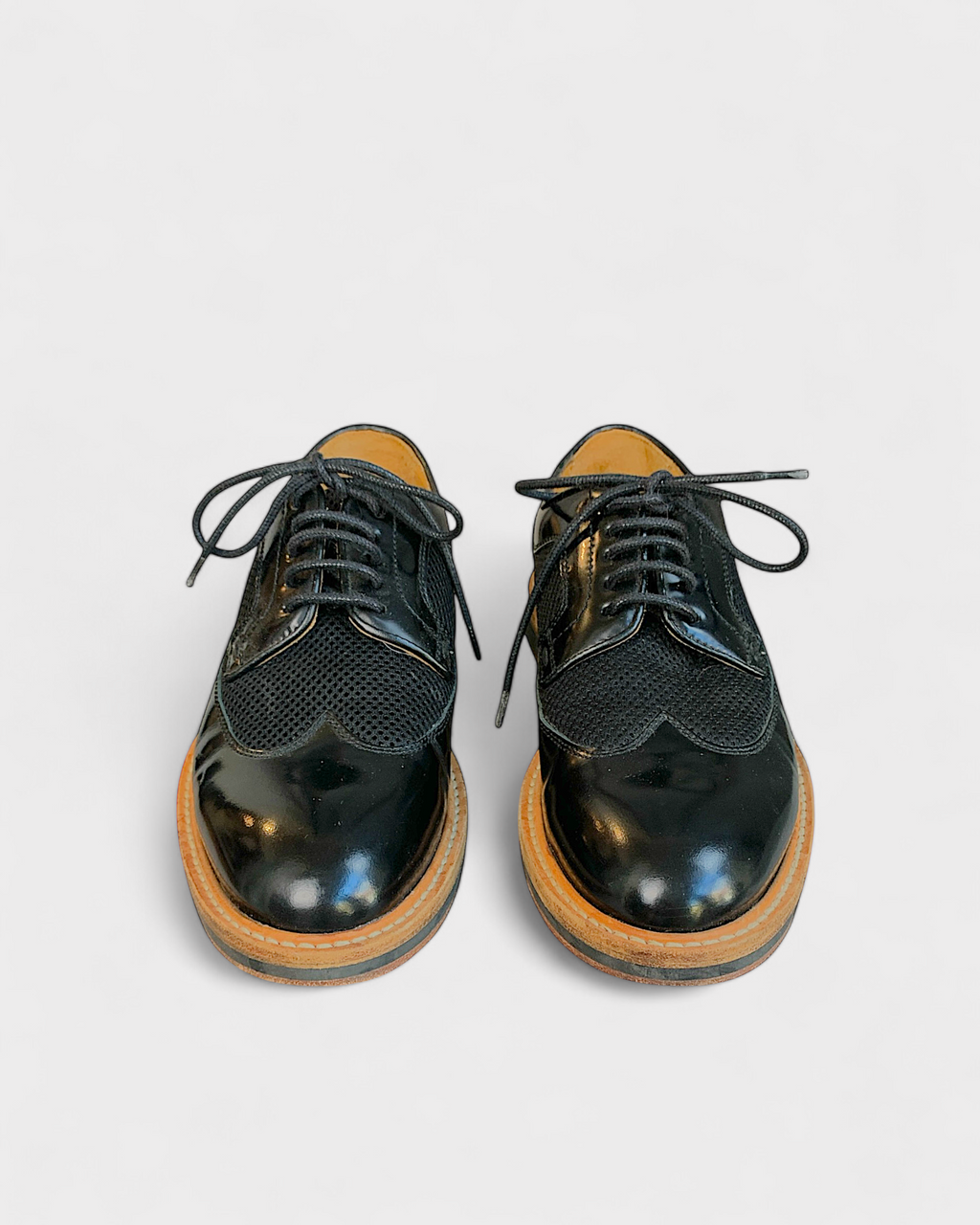 Black mesh brogue, Paul Smith 36