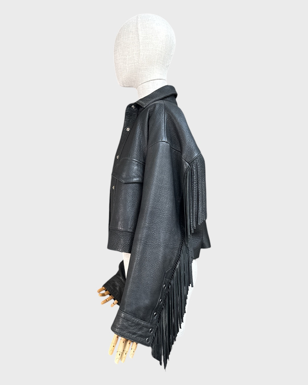The Kooples leather jacket, size S/M
